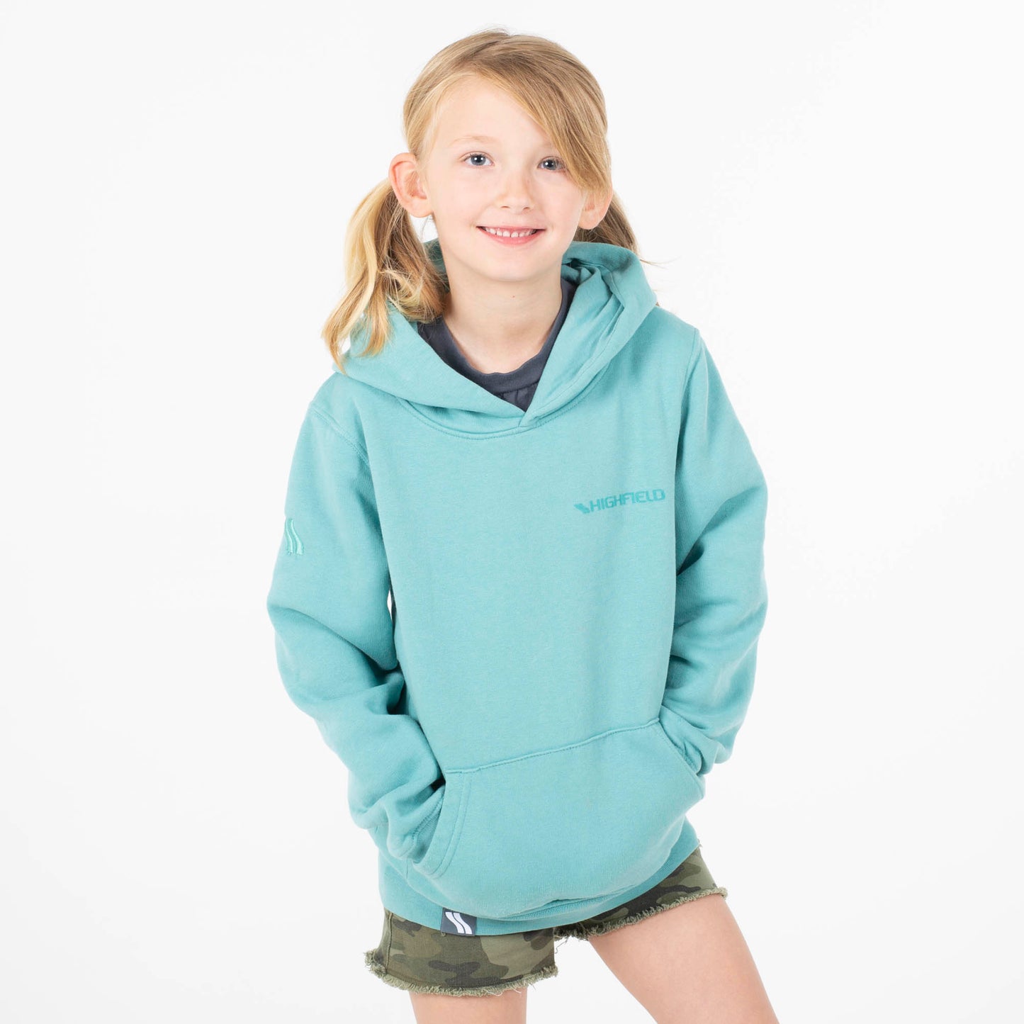 Mini Crewmate Hoodie - Teal